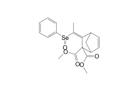 Bicyclo[2.2.1]hept-5-ene-2,2-dicarboxylic acid, 3-[1-(phenylseleninyl)ethylidene]-, dimethyl ester