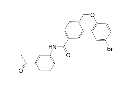 N-(3-acetylphenyl)-4-[(4-bromophenoxy)methyl]benzamide