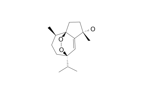 PEROXYGIBBEROL;(1-S*,4-R*,7-S*,10-S*)-4-HYDROXYGUAI-5-EN-1,7-ENDOPEROXIDE