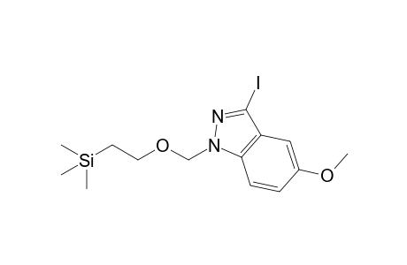 3-Iodo-5-methoxy-1-[2-(trimethylsilyl)ethoxymethyl]-1H-indazole