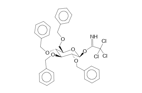 O-(2,3,4,6-tetra-O-benzyl-b-d-glucopyranosyl)-trichloroacetimidate