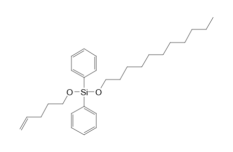 Silane, diphenyl(pent-4-en-1-yloxy)undecyloxy-