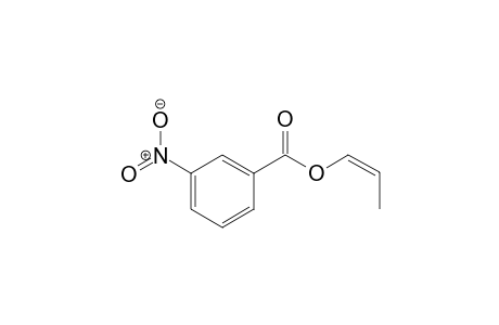 (Z)-prop-1-enyl 3-nitrobenzoate