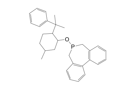 6-[(3'-Methyl-6'-<phenyl>isopropylcyclohexyl)oxy]-6,7-dihydro-5H-dibenzo[c,e]phosphepine