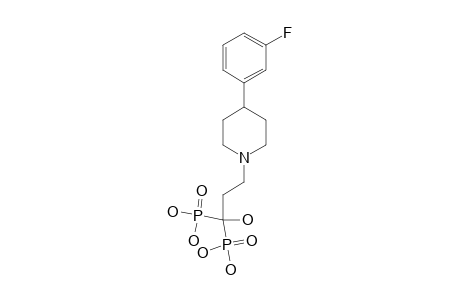 1-HYDROXY-3-[4-(3-FLUOROPHENYL)-PIPERIDINE-1-YL]-PROPYLIDENE-1,1-BISPHOSPHONIC-ACID