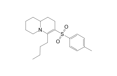 (+-)-4-Butyl-3-(p-toluenesulfonyl)-.delta.-(3,4)-quinolizidine