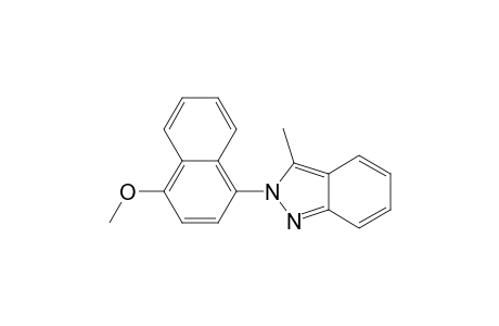 2-(4-Methoxy-1-naphthalenyl)-3-methyl-2H-indazole