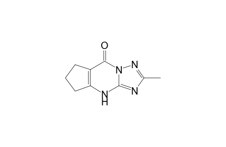 8H-Cyclopenta[d][1,2,4]triazolo[1,5-a]pyrimidin-8-one, 4,5,6,7-tetrahydro-2-methyl-