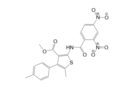 methyl 2-[(2,4-dinitrobenzoyl)amino]-5-methyl-4-(4-methylphenyl)-3-thiophenecarboxylate