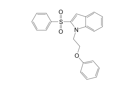 2-Benzenesulfonyl-1-(2-phenoxyethyl)-1H-indole