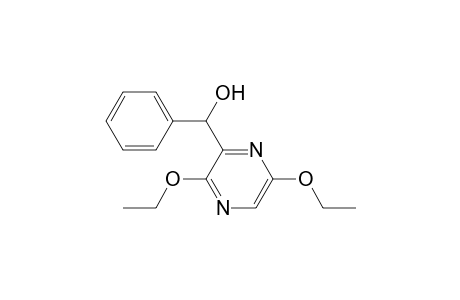 Pyrazinemethanol, 3,6-diethoxy-.alpha.-phenyl-