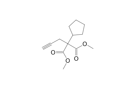 2-Cyclopentyl-2-prop-2-ynylmalonic acid dimethyl ester