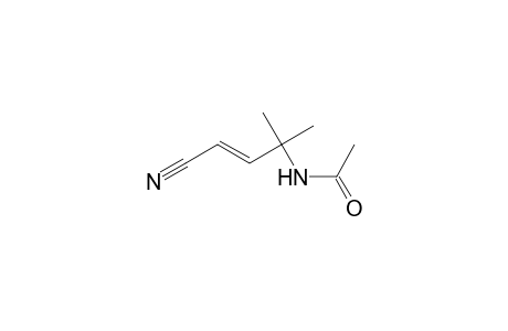 N-[(E)-3-cyano-1,1-dimethyl-allyl]acetamide