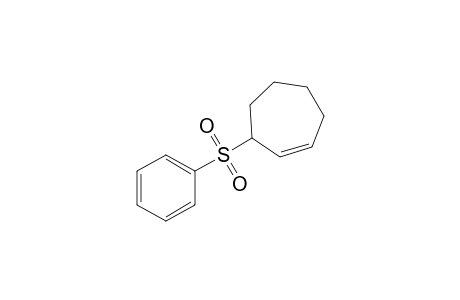 3-(Phenylsulfonyl)cyclohept-1-ene