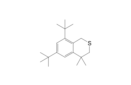 6,8-Di-t-butyl-3,4-dihydro-4,4-dimethyl-1H-2-benzothiopyran