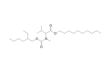 dl-Valine, N-methyl-N-(2-ethylhexyloxycarbonyl)-, decyl ester