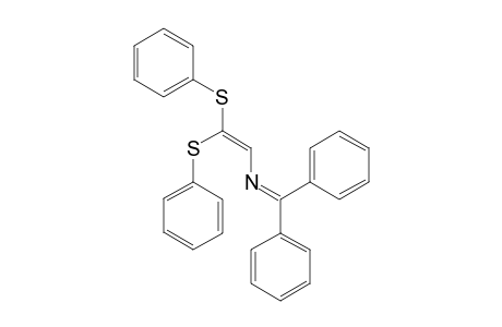 1,1-DIPHENYL-4,4-BIS-(PHENYLTHIO)-2-AZABUTA-1,3-DIENE