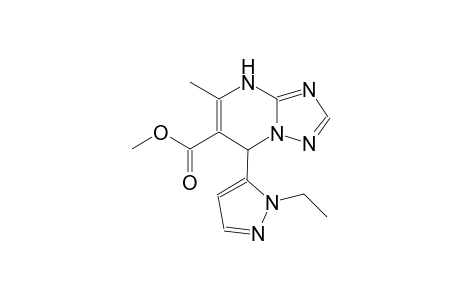 Methyl 7-(1-ethyl-1H-pyrazol-5-yl)-5-methyl-4H,7H-[1,2,4]triazolo[1,5-a]pyrimidine-6-carboxylate