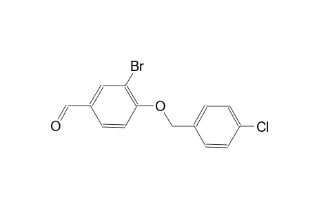 3-bromo-4-[(4-chlorobenzyl)oxy]benzaldehyde