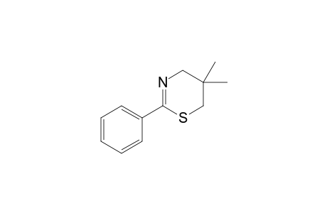 5,5-Dimethyl-2-phenyl-4,6-dihydro-1,3-thiazine