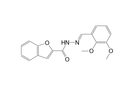 N'-[(E)-(2,3-dimethoxyphenyl)methylidene]-1-benzofuran-2-carbohydrazide