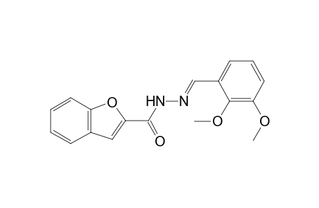 N'-[(E)-(2,3-dimethoxyphenyl)methylidene]-1-benzofuran-2-carbohydrazide