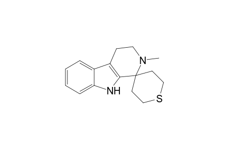 2-Methylspiro[4,9-dihydro-3H-$b-carboline-1,4'-tetrahydrothiopyran]