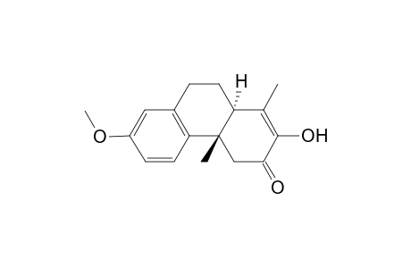 3,4,4a,9,10,10a.alpha.-hexahydro-7-methoxy-1,4a.beta.-dimethyl-2-hydroxy-3-phenanthrone