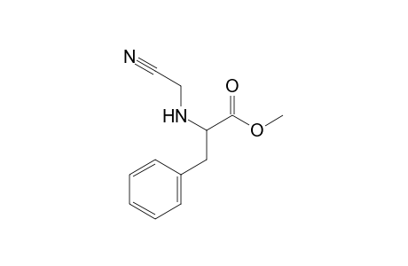 2-(cyanomethylamino)-3-phenyl-propionic acid methyl ester