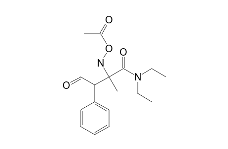 2-[(Acetyloxy)-amino]-N,N-diethyl-2-methyl-4-oxo-3-phenyl-butanamide