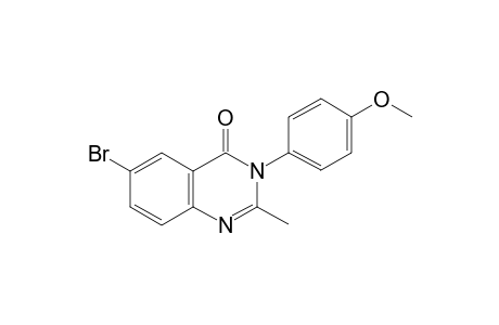 6-Bromo-3-(4-methoxyphenyl)-2-methyl-4(3H)-quinazolinone