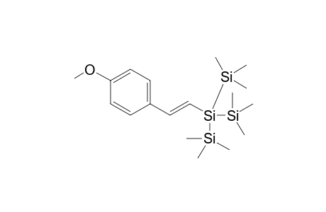 (E)-2-(4-methoxystyryl)-1,1,1,3,3,3-hexamethyl-2-(trimethylsilyl)trisilane