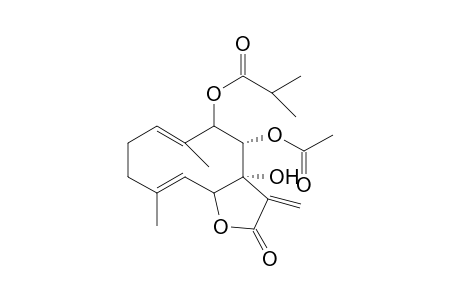 Leucanthanolide - acetyl derivative