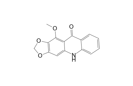 1,3-Dioxolo[4,5-b]acridin-10(5H)-one, 11-methoxy-