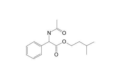 3-Methylbutyl 2-amino-2-phenylacetate, N-acetyl-