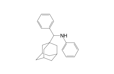 N-(alpha-Adamant-1-ylbenzyl)-aniline