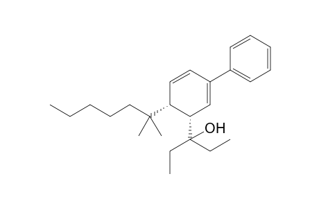 3-[cis-6-(1,1-Dimethylhexyl)-3-phenylcyclohexa-2,4-dien-1-yl]pentan-3-ol