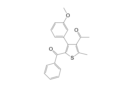 3-Acetyl-5-benzoyl-4-(3-methoxyphenyl)-2-methylthiophene