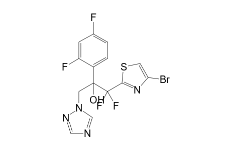 1-(4-bromo-1,3-thiazol-2-yl)-2-(2,4-difluorophenyl)-1,1-difluoro-3-(1,2,4-triazol-1-yl)propan-2-ol