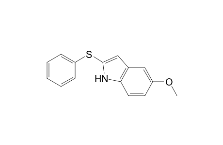 5-Methoxy-2-(phenylsulfanyl)-1H-indole