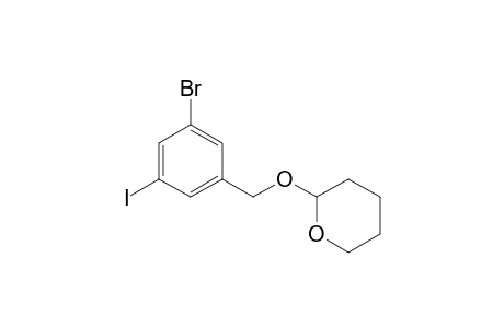 2-(3-Bromo-5-iodobenzyloxy)tetrahydropyran