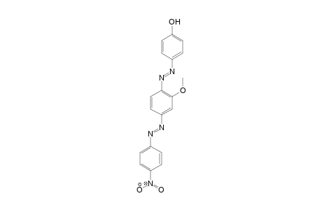 Phenol, 4-[[2-methoxy-4-[(4-nitrophenyl)azo]phenyl]azo]-