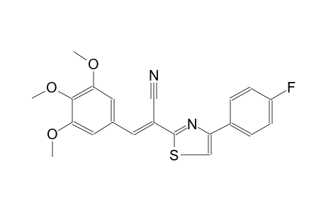 2-thiazoleacetonitrile, 4-(4-fluorophenyl)-alpha-[(3,4,5-trimethoxyphenyl)methylene]-