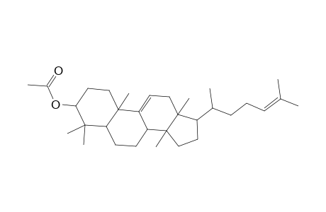 Lanosta-9(11),24-dien-3-ol, acetate, (3.beta.)-