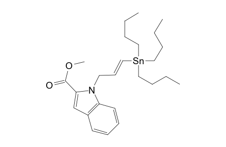 Methyl 1-[(E)-3-(Tri-n-butylstannyl)-2-propenyl]-1H-indole-2-carboxylate