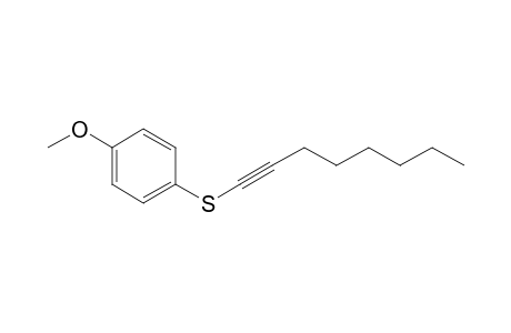 1-Methoxy-4-(oct-1-ynylthio)benzene