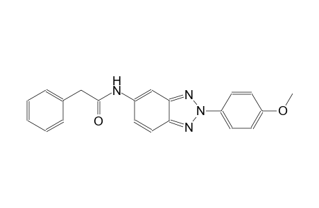 N-[2-(4-methoxyphenyl)-2H-1,2,3-benzotriazol-5-yl]-2-phenylacetamide