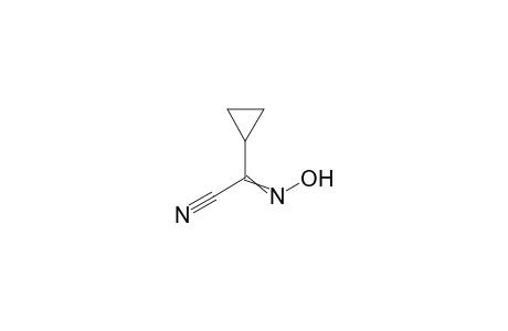 2-Cyclopropyl-2-(hydroxyimino)acetonitrile