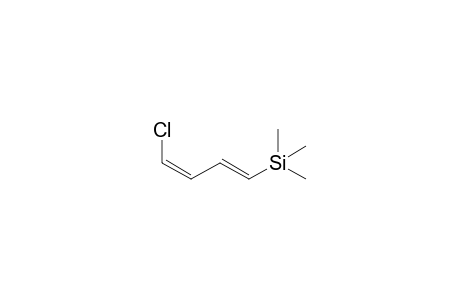 [(1E,3Z)-4-chloranylbuta-1,3-dienyl]-trimethyl-silane