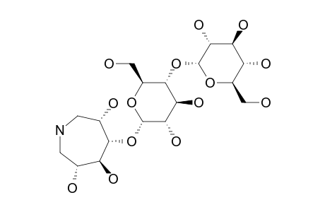 (3R,4R,5R,6S)-HEXAHYDRO-3,5,6-TRIHYDROXY-1H-AZEPINE-4-YL-O-ALPHA-D-GLUCOPYRANOSYL-(1->4)-ALPHA-D-GLUCOPYRANOSIDE